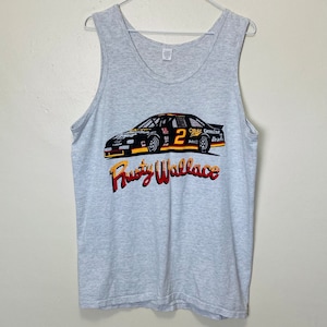 Rusty Wallace Vintage 80s NASCAR Tank Top