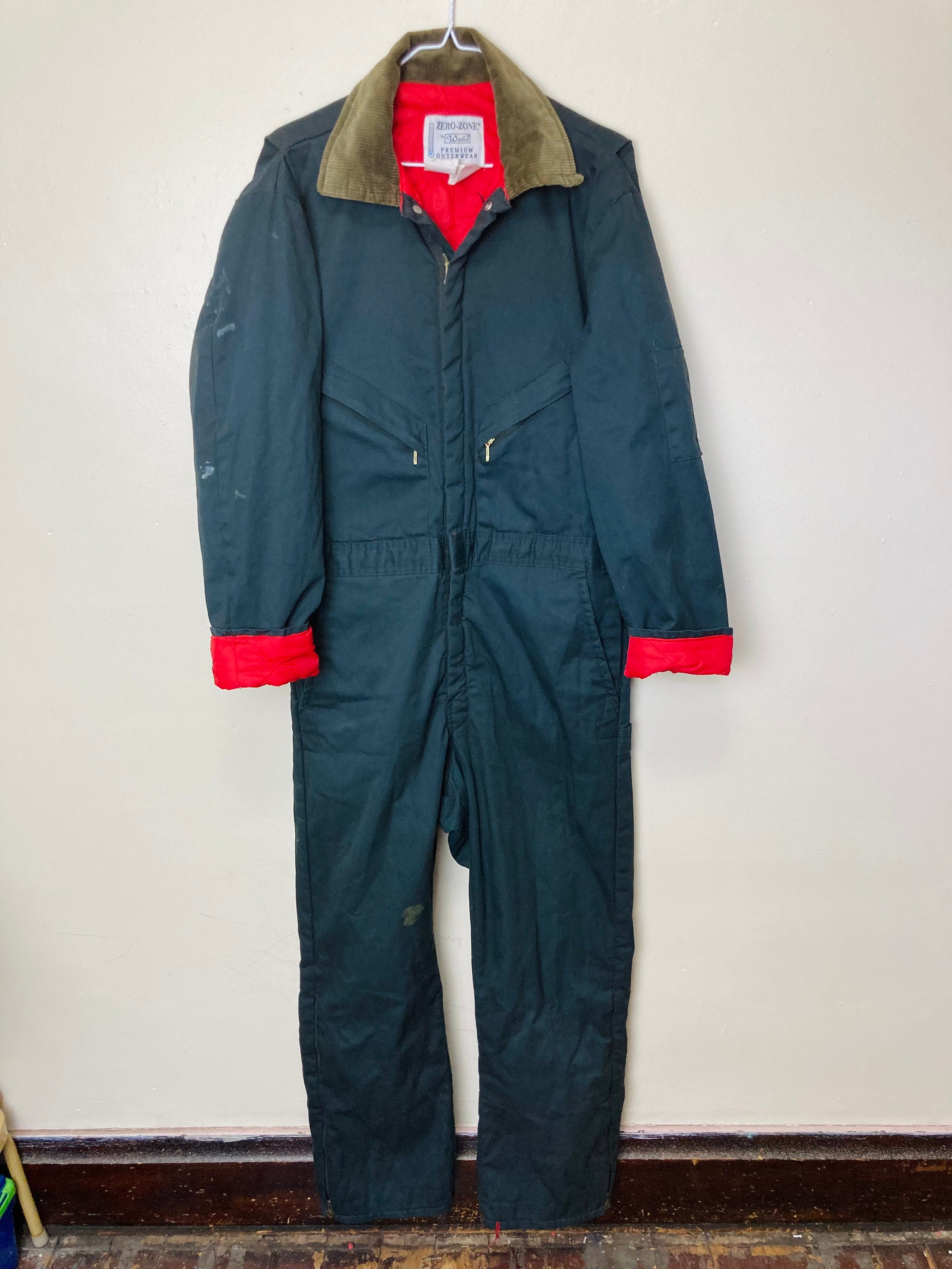 Walls Zero Zone Vintage 70s Insulated Boiler Suit Full