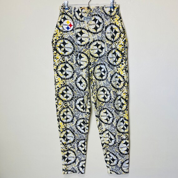 Pittsburgh Steelers Vintage 90s ZUBAZ NWOT Abstract Soft Pants