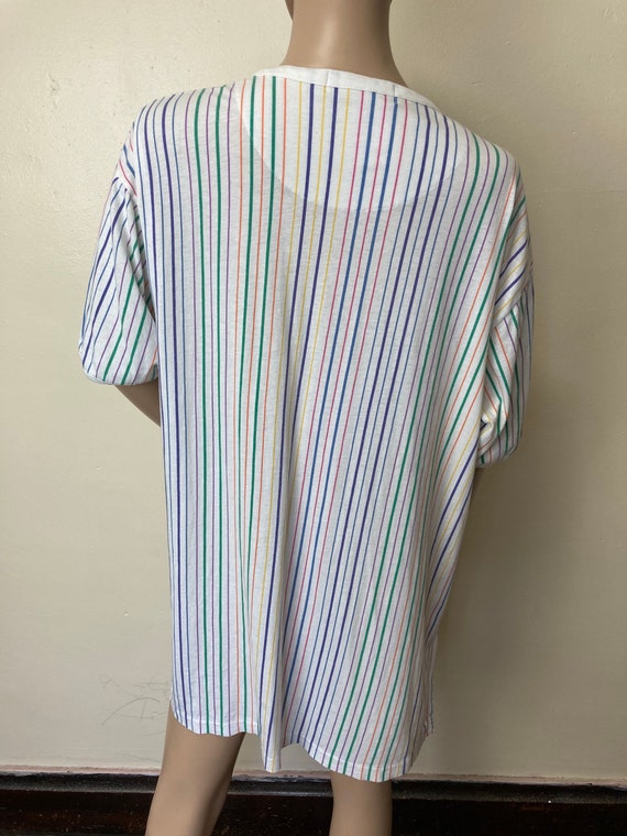 Polo Ralph Lauren Vintage 90s Cotton Striped Loun… - image 7