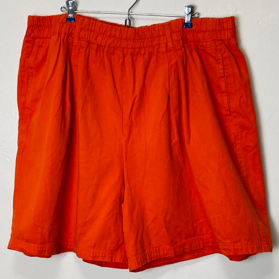 Plus Size Pumpkin Orange Vintage 90s Cotton Stefa… - image 1