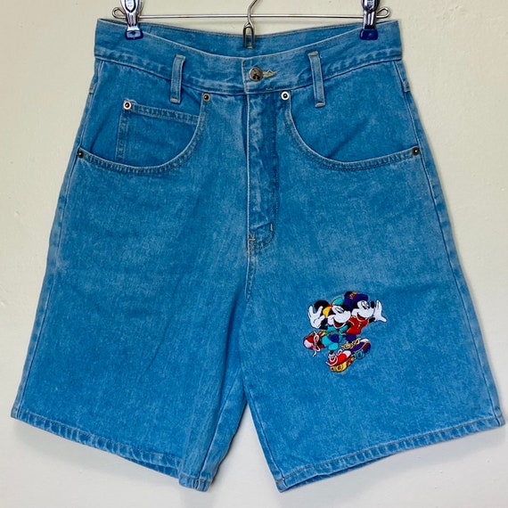 Mickey Mouse 1990s Embroidered Roller Skating Mick