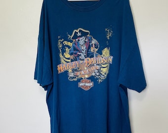 Harley Davidson Motorcycles Blackbeards Revenge Cotton Jamaica