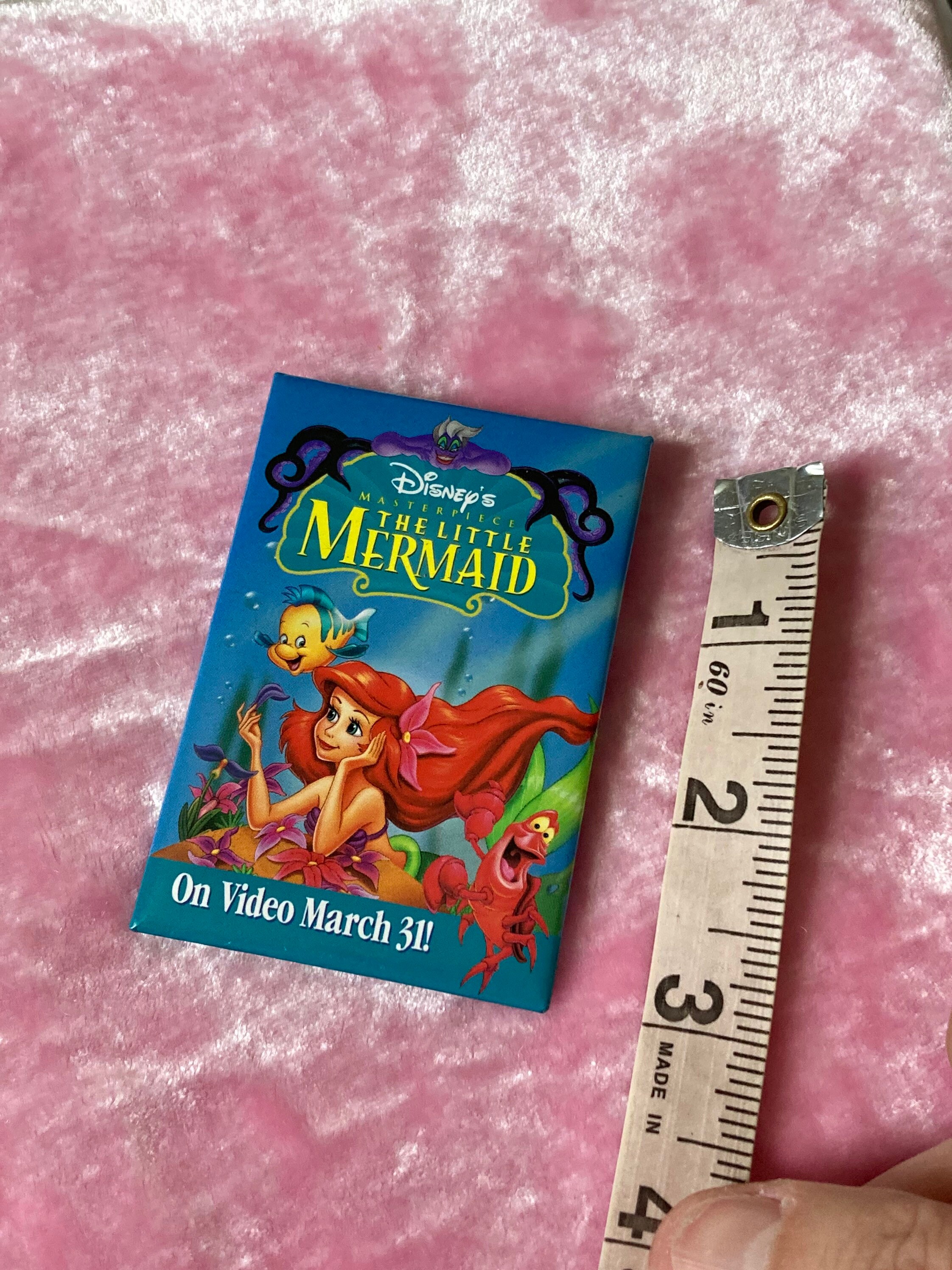 ヴィンテージ 90 年代 リトルマーメイド ディズニー VHS ピン