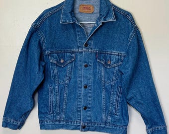 Vintage 90s Classic 70507-4890 Blue Jean Jacket S