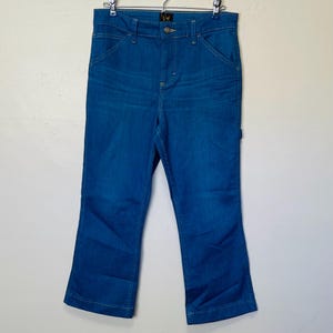 LEE Vintage Medium Wash Denim Slightly Flared Cowboy Jeans