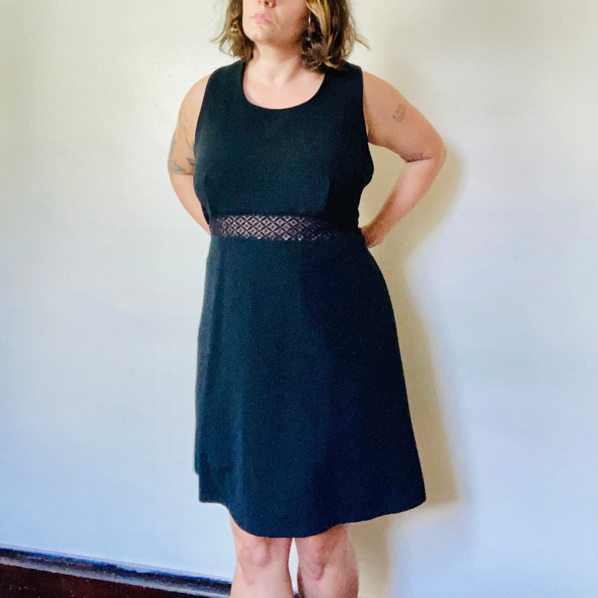 black dress size 2x
