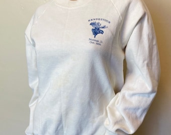 Normaal IL Vintage eland-sweater uit 1991
