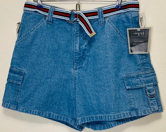 Lee Vintage 90s Y2K Deadstock Medium Wash Denim Shorts NWT