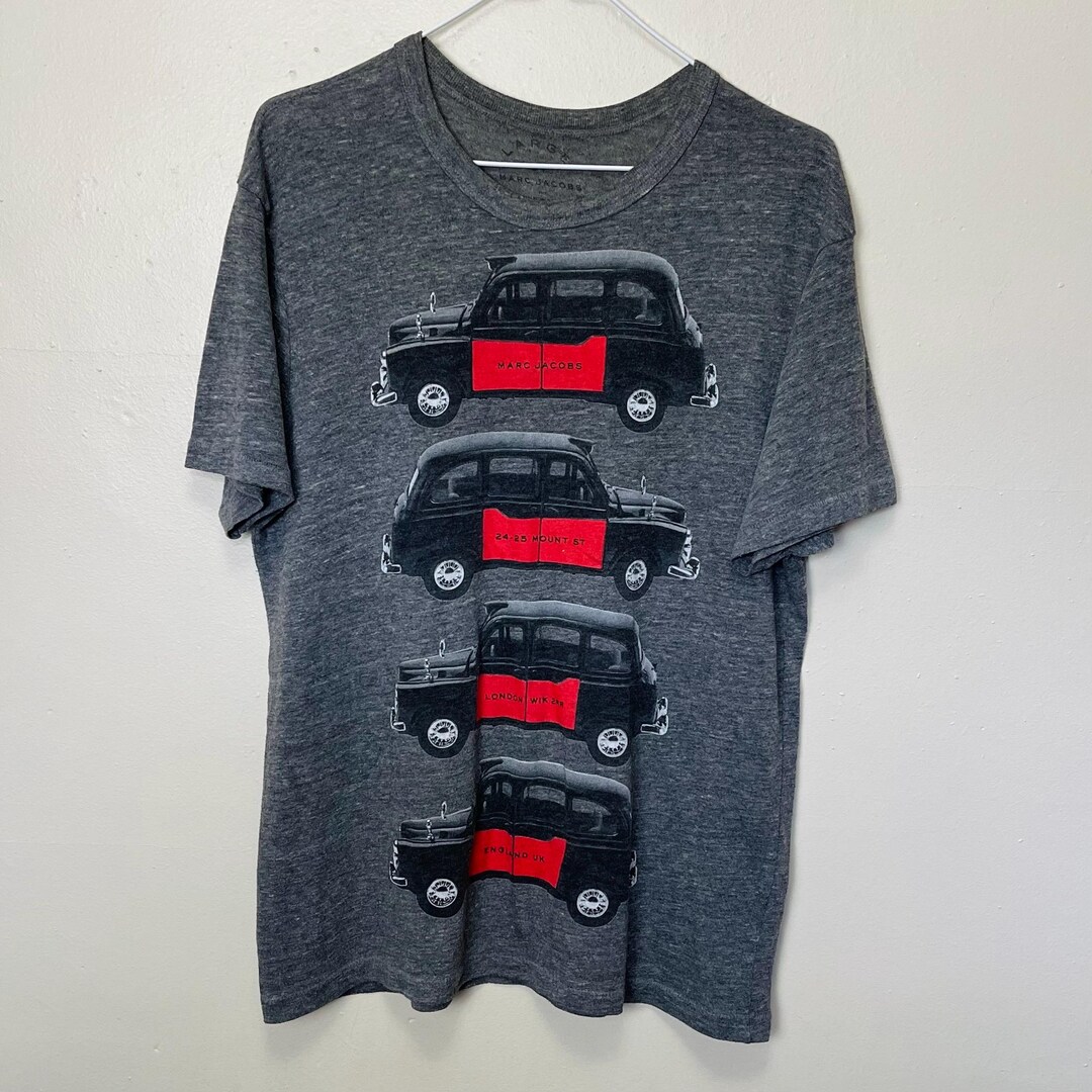 Marc Jacobs Cars Y2K Single Stitch London Tee - Etsy