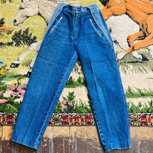 Delfino Italienische Vintage 80er Jahre Kinder Jeans
