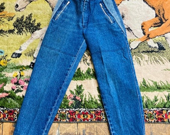 Delfino Italienische Vintage 80er Jahre Kinder Jeans