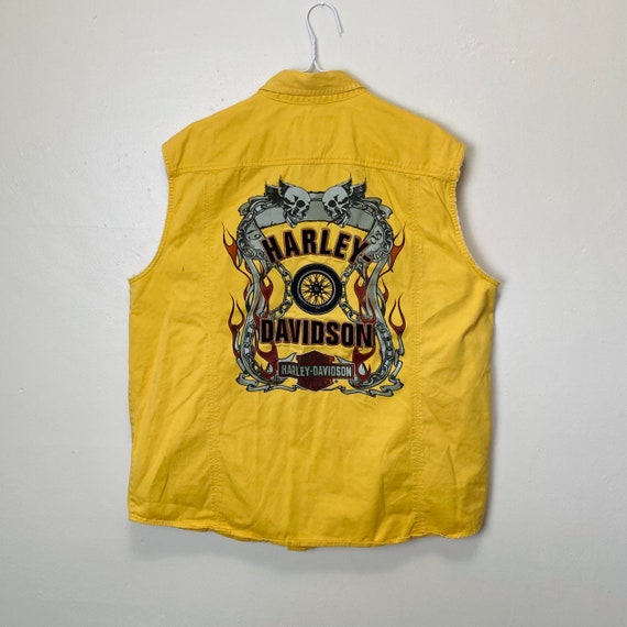 Harley cut off shirt Clearance