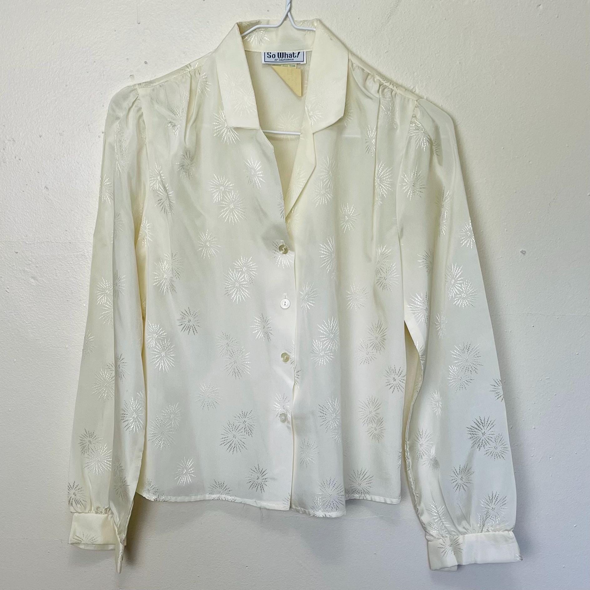 Vintage Valentino Blouse - Etsy