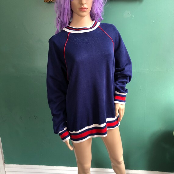 Classic Vintage 70s Ringer Sweatshirt