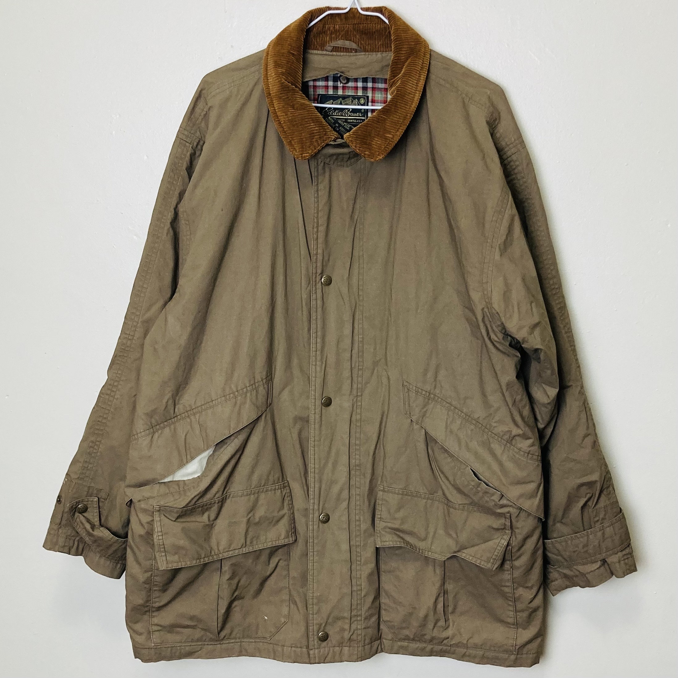 Eddie bauer store waxed jacket