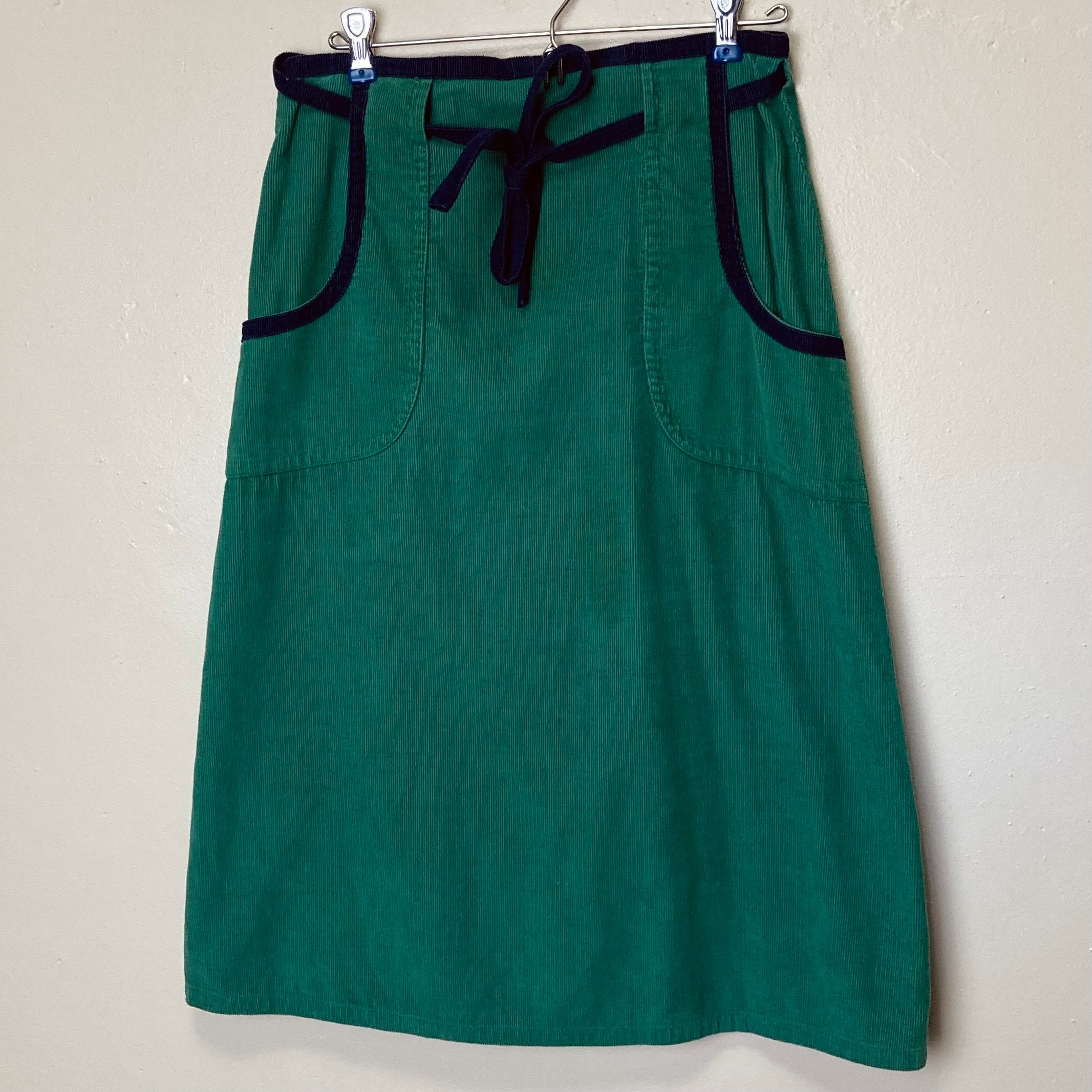 70s Corduroy Skirt Etsy