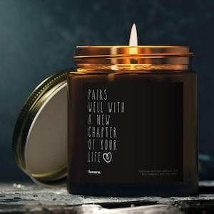 Scented Candle: New Job, Retirement, Fresh Start Gift