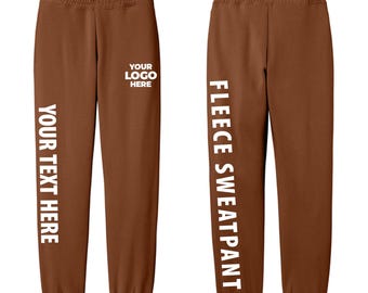 Custom District® V.I.T.™ Heavyweight Fleece Sweatpant | Custom Team Pants | Unique Design, Logo & Text | DT6162