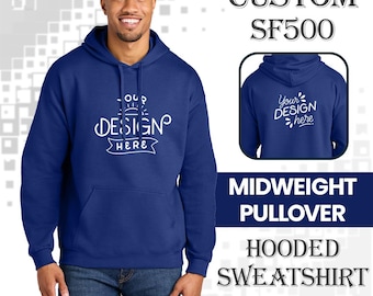 Gildan Softstyle Hoodie | Custom Pullover Sweatshirt | Hooded Jacket | Custom Team Sweater | Soft Midweight Hoodies SF500 Unisex