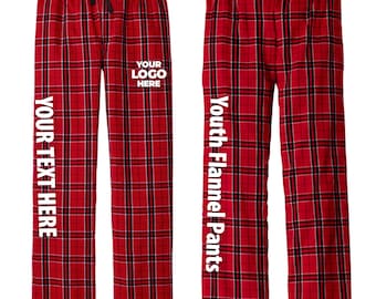Custom Pajamas, Men’s Flannel Plaid Pants | Lounge & Pajama Pants | DT1800