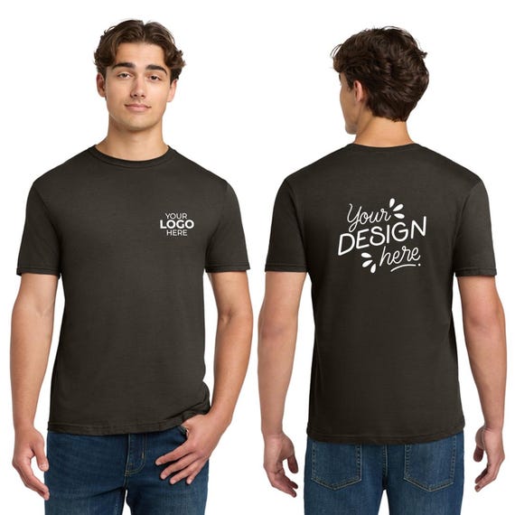 Bulk Custom Logo T-Shirts | Wholesale Personalized Business Tees | Custom Company Shirts | Event Staff T-Shirts | Gildan 64000 Bulk Pack