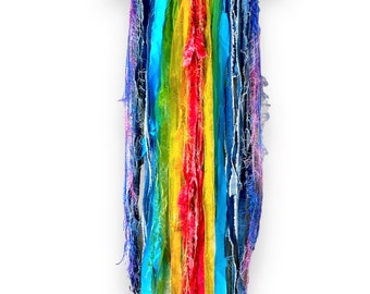 Boho Rainbow Wall Hanging, Pride, Beach House Decor