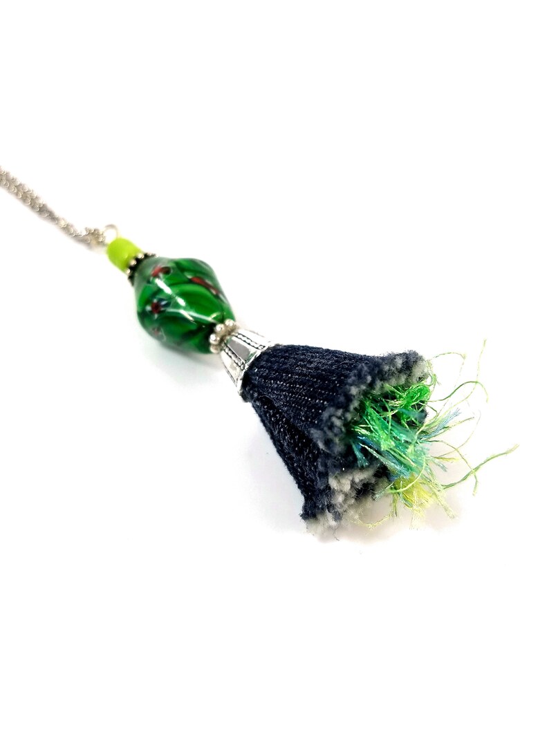 Fun And Funky Long Necklaces For Women Tassel Pendant Boho Etsy