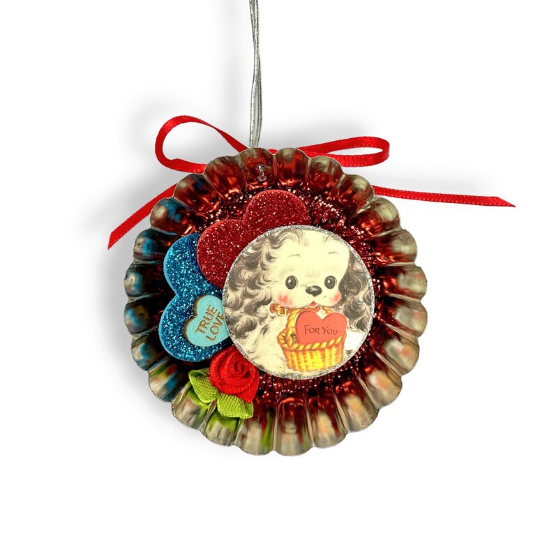Retro Kitschy Valentine's Decoration Ornament Gift Etsy