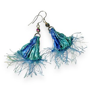 ocean inspired art jewelry earrings