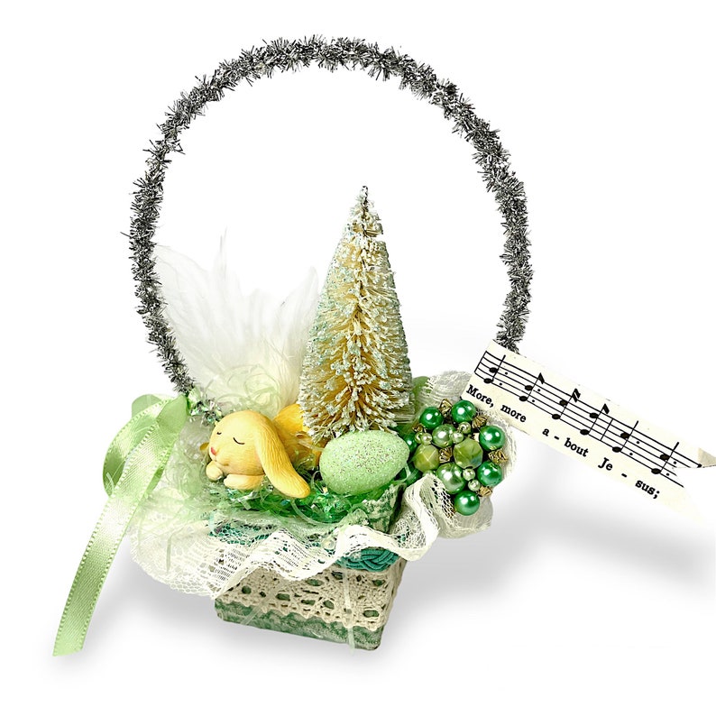 Easter basket decoration gift