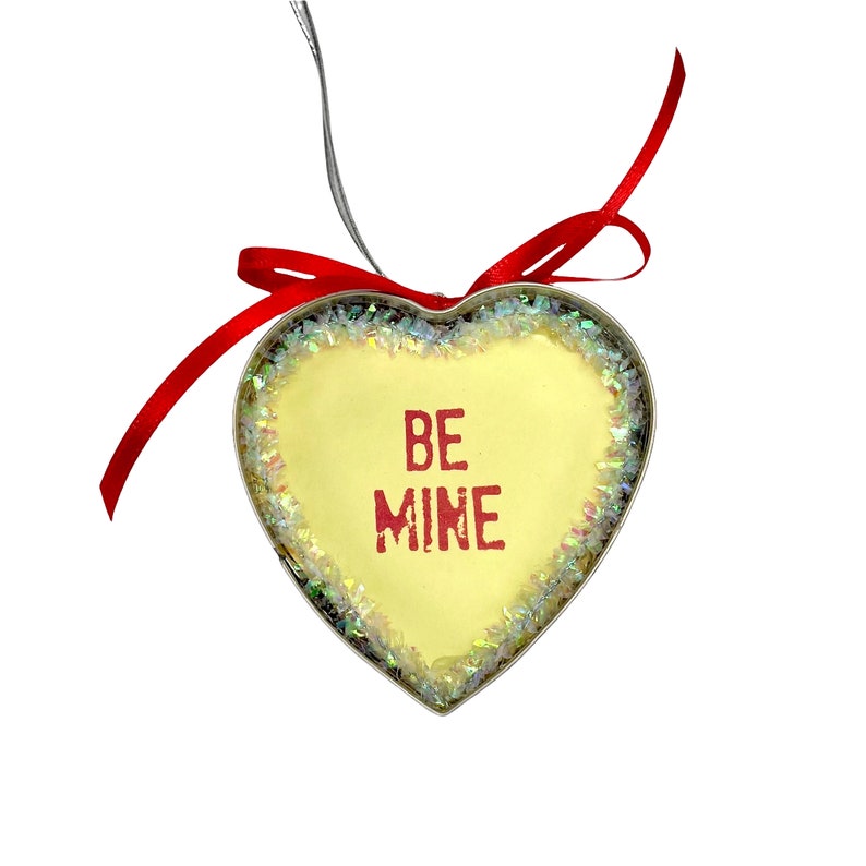 Conversation Hearts Ornaments for Valentine's Day Etsy