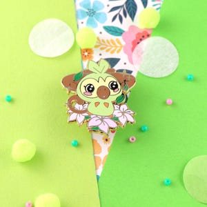 Leaf Monkey Enamel Pin, Nature-Inspired Collectible, Ape, Affe, Gift Idea, Birthday Gift, Valentine, Geburtstag, Gift for Him, Gift for Her