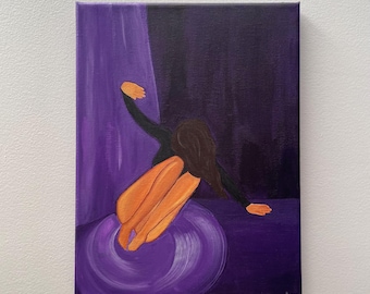Resilience, unique artwork, meaning of life, wall decoration, unique canvas, acrylic