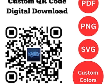 Customized QR Code with logo | Personalized Design for Websites, Small Businesses, Payments & Social Media | Delivered in 24 Hours