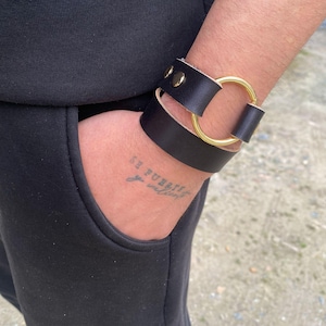 Custom – Pick 2 Products of Your Choice Secret Bondage Bracelet Handcuff - Leather Covert Cuff Bracalet - Multifunction Adjustable