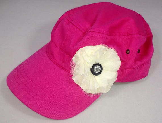pink army hat