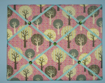 Green recycle tree french memo board, 16 x 20