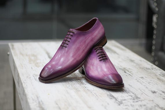 Nuove scarpe mocassino in vera pelle fatte a mano per uomo