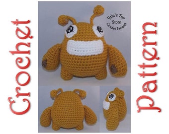 Little Fat Monster a Crochet Pattern by Erin Scull