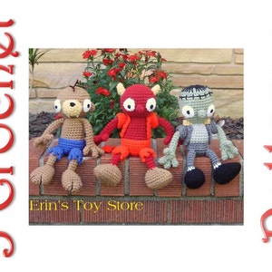 The Goon Squad 3 Crochet Pattern by Erin Scull image 1