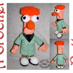 Beaker a Crochet Pattern by Erin Scull image 1