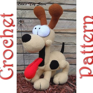 Odie a Crochet Pattern by Erin Scull image 1