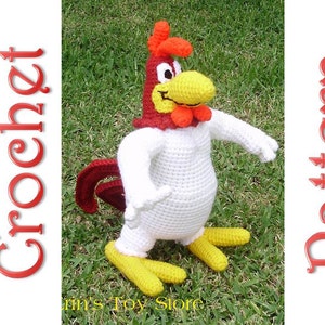 Frank the Rooster a Crochet Pattern by Erin Scull
