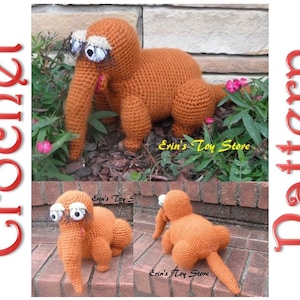 Snuffy A Crochet Pattern by Erin Scull