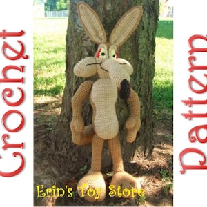 Willy the Coyote a Crochet Pattern by Erin Scull