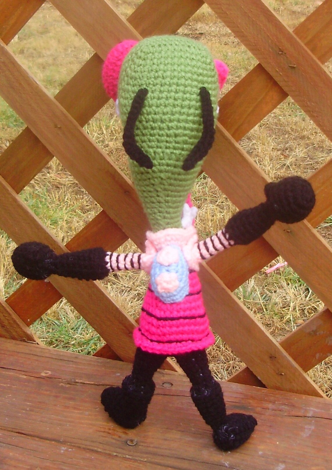 Invader Zim a Crochet Pattern by Erin Scull Etsy
