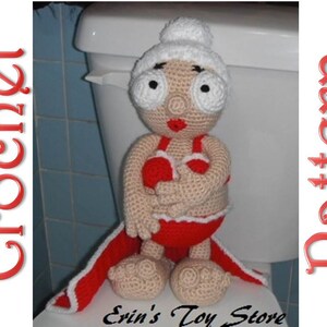 Mrs. Peek-A-Boo Clause A Crochet Pattern by Erin Scull