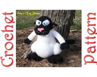 Boogie the Cat A Crochet Pattern by Erin Scull