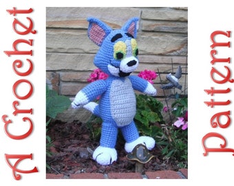 Tom Cat a Crochet Pattern by Erin Scull